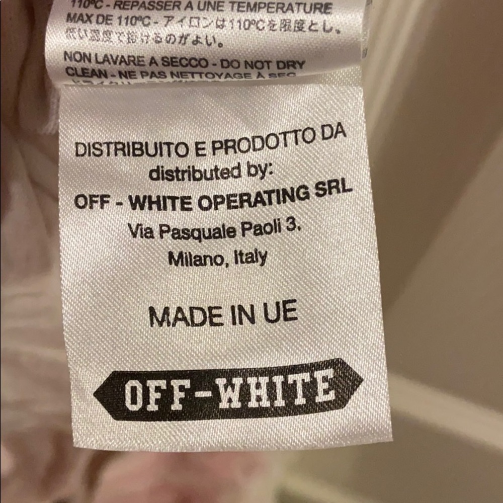 OffWhite SSENSE exclusive tyedye T-shirt - Picture 6 of 6